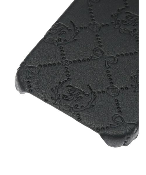Maison de FLEUR - ♡メゾンドフルール♡モノグラムiPhone12/12Proケース♡ブラック♡黒♡ Maison de FLEUR（メゾンドフルール）の「モノグラムアイフォン