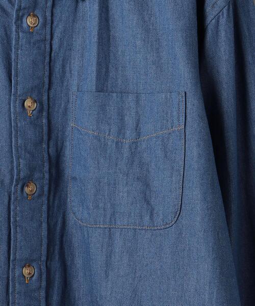 Engineered Garments(エンジニアードガーメンツ)の「<Engineered Garments (エンジニアド ガーメンツ) > 19CENTURY BUTTONDOWN DENIM SHIRT/シャツ □□(シャツ/ブラウス・メンズ・ネイビー・M/S)」の6枚目の写真