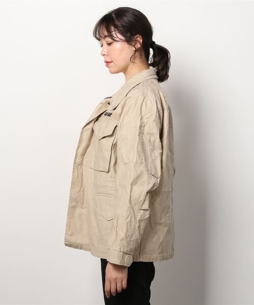 AVIREX（アヴィレックス）の「USN パッチ M-65 ジャケット/USN PATCH M