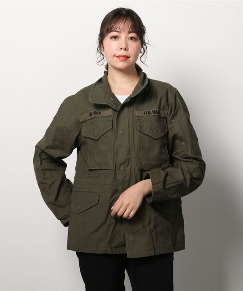 AVIREX（アヴィレックス）の「USN パッチ M-65 ジャケット/USN PATCH M