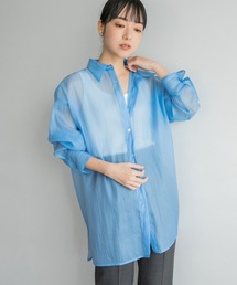 LOWRYS FARM | シャンブレ－ボックスシャツＬＳ　262435(シャツ/ブラウス)