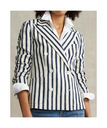 Polo By Ralph Lauren ストライプ ダブルブレストジャケット POLO RALPH LAUREN（ポロ ラルフ ローレン）の「ストライプド