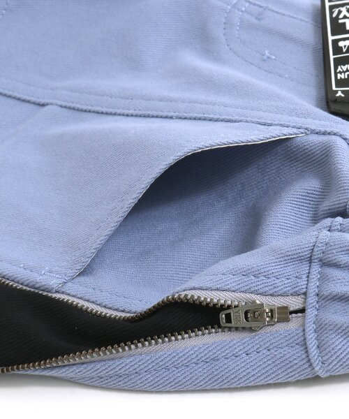 algy（アルジー）の「サイドジップ配色ショーパン（その他パンツ・キッズ・ブラック/ベージュ/サックスブルー・SMALL/MEDIUM/X-SMALL/XX-SMALL）」の4枚目の写真