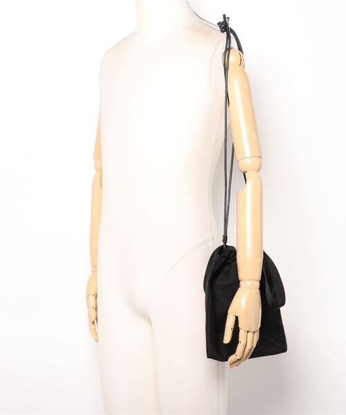 CIAOPANIC(チャオパニック)の「ナイロン2WAY 巾着BAG(トートバッグ・メンズ・ブラック/グレー・FREE)」の5枚目の写真