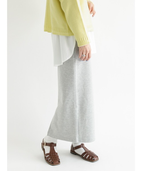 Lugnoncure（ルノンキュール）の「【Health Knit product】タイトスカート（スカート・レディース・ブラック/グレー/キナリ・ﾌﾘ-）」の3枚目の写真