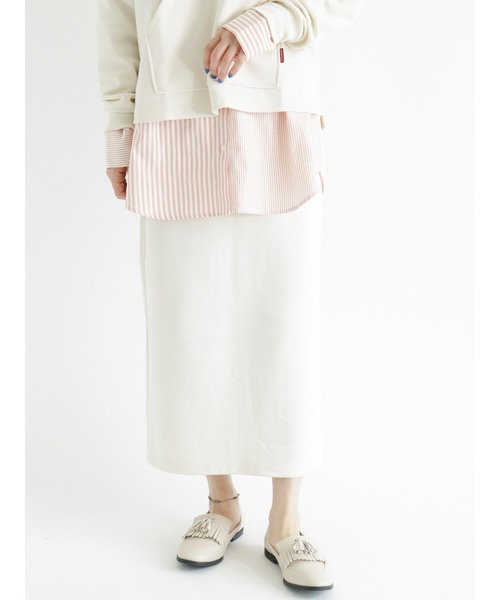 Lugnoncure（ルノンキュール）の「【Health Knit product】タイトスカート（スカート・レディース・ブラック/グレー/キナリ・ﾌﾘ-）」の2枚目の写真