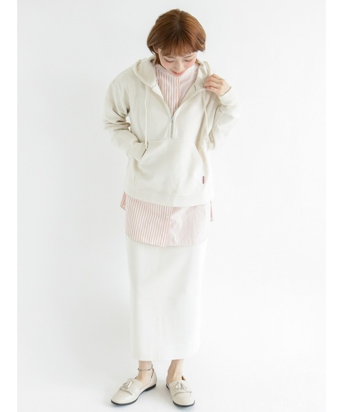 Lugnoncure（ルノンキュール）の「【Health Knit product】タイトスカート（スカート・レディース・ブラック/グレー/キナリ・ﾌﾘ-）」の5枚目の写真