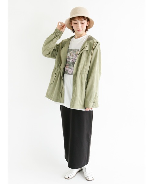 Lugnoncure（ルノンキュール）の「【Health Knit product】タイトスカート（スカート・レディース・ブラック/グレー/キナリ・ﾌﾘ-）」の4枚目の写真