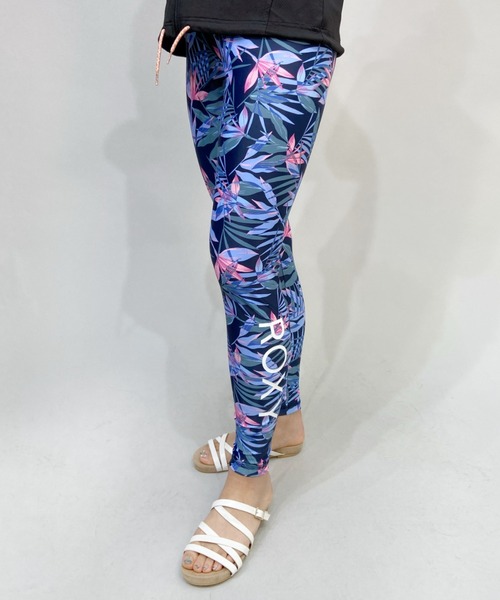今月末まで　ROXY ネイビー ゴールド レギンス　M/L ROXY/ロキシー レディース レギンス MY 1ST ROXY LEGGINGS 2024