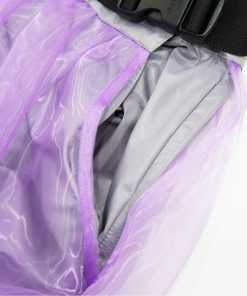 NON TOKYO（ノントーキョー）の「SHEAR LAYERD SKIRT / NON-22A-0707（スカート・レディース・パープル/ピンク/グリーン・FREE）」の19枚目の写真