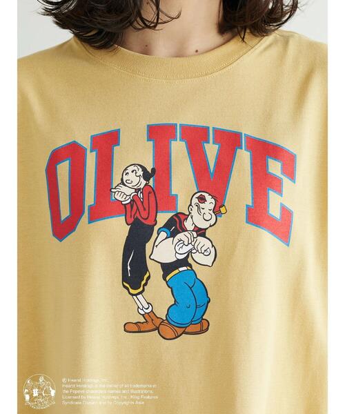 Green　Parks（グリーンパークス）の「OLIVEプリントカットワンピース（ワンピース・レディース・ベージュ/イエロー・FREE）」の9枚目の写真