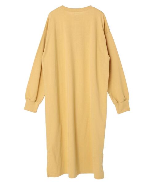 Green　Parks（グリーンパークス）の「OLIVEプリントカットワンピース（ワンピース・レディース・ベージュ/イエロー・FREE）」の13枚目の写真