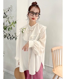 JUMELLE | ラッフルカラーブラウス(シャツ/ブラウス)