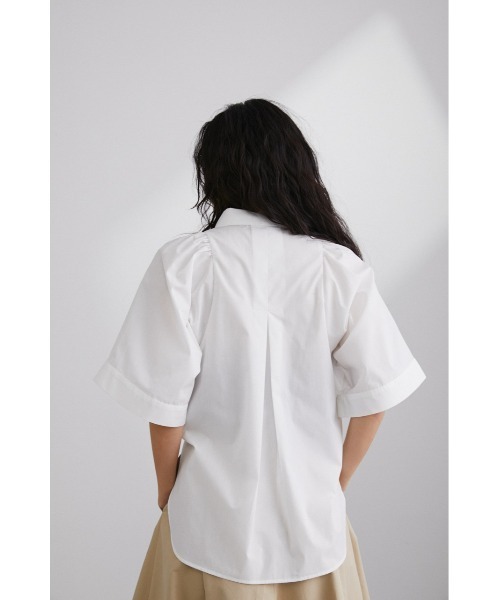 STYLEMIXER（スタイルミキサー）の「ワイドスリーブシャツ（シャツ/ブラウス・レディース・グリーン系その他/ブラック系その他/ホワイト・FREE）」の9枚目の写真