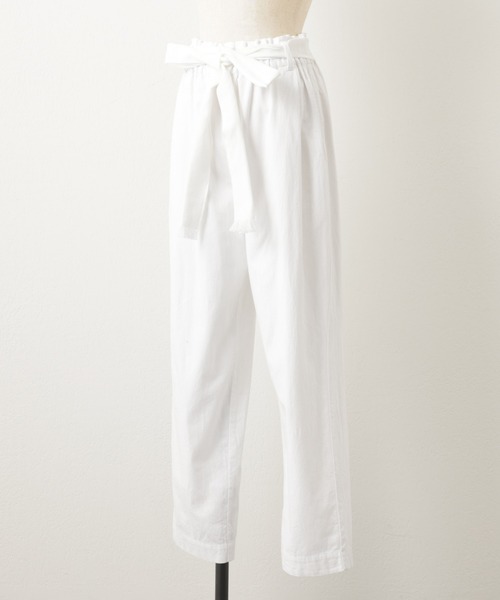 BEARDSLEY(ビアズリー)の「ベルト付きパンツ(その他パンツ・レディース・ホワイト/ブラック・FREE)」の12枚目の写真