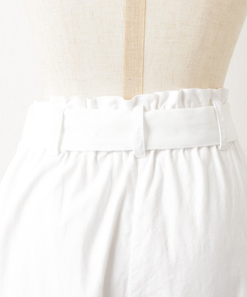 BEARDSLEY(ビアズリー)の「ベルト付きパンツ(その他パンツ・レディース・ホワイト/ブラック・FREE)」の15枚目の写真