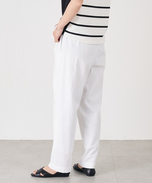 BEARDSLEY(ビアズリー)の「ベルト付きパンツ(その他パンツ・レディース・ホワイト/ブラック・FREE)」の8枚目の写真