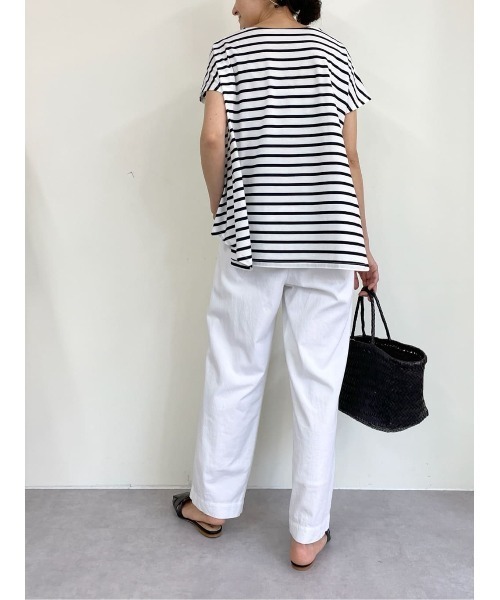 BEARDSLEY(ビアズリー)の「ベルト付きパンツ(その他パンツ・レディース・ホワイト/ブラック・FREE)」の21枚目の写真