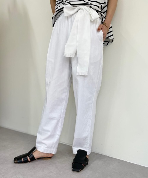 BEARDSLEY(ビアズリー)の「ベルト付きパンツ(その他パンツ・レディース・ホワイト/ブラック・FREE)」の22枚目の写真