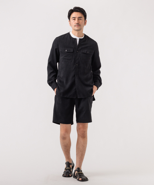 DESIGNWORKS(デザインワークス)の「【セットアップ対応】イージースイムショーツ(その他パンツ・メンズ・ベージュ/サックスブルー/ダークネイビー・44/46/48)」の12枚目の写真