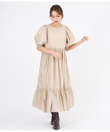 パフスリーブギャザーボリューム