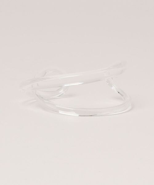tone(トーン)の「【KuKuLu TOKYO】cross bangle(バングル/リストバンド・レディース・スカイブルー/ブラック/パープル/ブラウン/イエロー/オレンジ/ブルー/グリーン/クリア・FREE)」の9枚目の写真