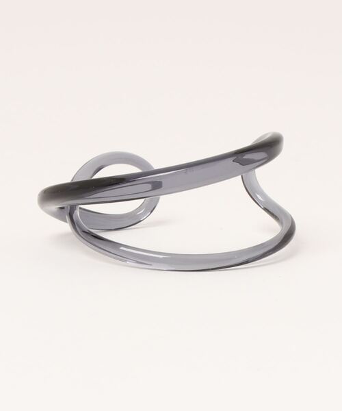 tone(トーン)の「【KuKuLu TOKYO】cross bangle(バングル/リストバンド・レディース・スカイブルー/ブラック/パープル/ブラウン/イエロー/オレンジ/ブルー/グリーン/クリア・FREE)」の2枚目の写真
