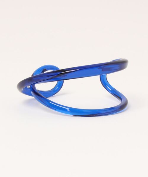 tone(トーン)の「【KuKuLu TOKYO】cross bangle(バングル/リストバンド・レディース・スカイブルー/ブラック/パープル/ブラウン/イエロー/オレンジ/ブルー/グリーン/クリア・FREE)」の13枚目の写真