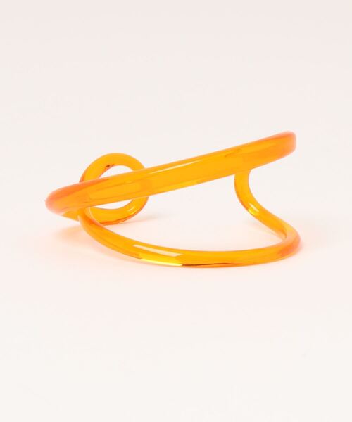 tone(トーン)の「【KuKuLu TOKYO】cross bangle(バングル/リストバンド・レディース・スカイブルー/ブラック/パープル/ブラウン/イエロー/オレンジ/ブルー/グリーン/クリア・FREE)」の12枚目の写真