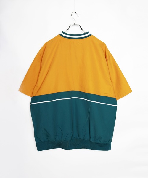 WESTSEA（ウエストシー）の「半袖Vネック　ナイロンプルオーバー　/ブロークコア（ナイロンジャケット・メンズ・ネイビー/オフホワイト/ブルーグリーン/ブルー系その他2/イエロー/パープル系その他/イエロー系その他/ブラック/ブルー系その他・M/L）」の17枚目の写真