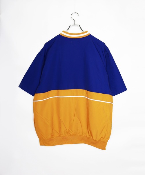 セール】半袖Vネック ナイロンプルオーバー /ブロークコア