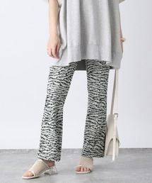 JEANASIS | ムジガラジャガードカットフレアパンツ/284972(その他パンツ)