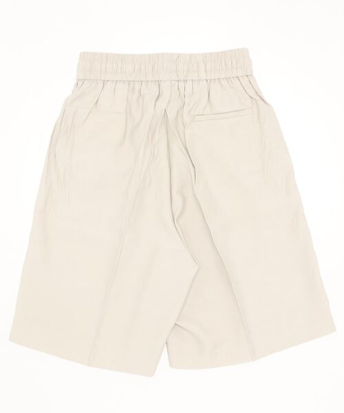 chuclla(チュクラ)の「リラックスストレートショーツ je-101 chw22s143(その他パンツ・レディース・ブラック/アイボリー・S/M/L)」の12枚目の写真