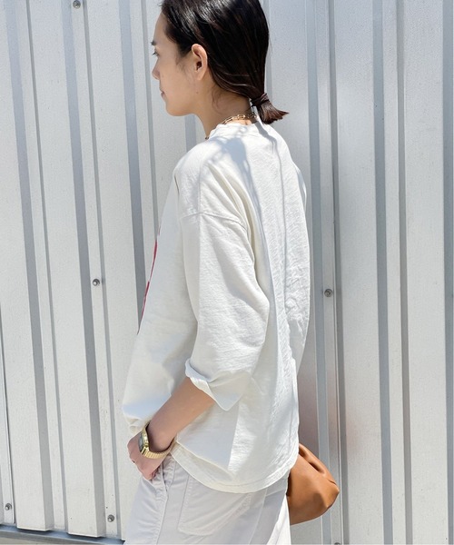 R JUBILEE（アールジュビリー）の「【R JUBILEE / アールジュビリー】ナンバリングTシャツ（Tシャツ/カットソー・レディース・ホワイト/ネイビー・FREE）」の21枚目の写真