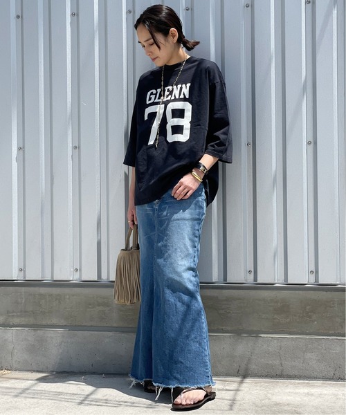 R JUBILEE（アールジュビリー）の「【R JUBILEE / アールジュビリー】ナンバリングTシャツ（Tシャツ/カットソー・レディース・ホワイト/ネイビー・FREE）」の17枚目の写真