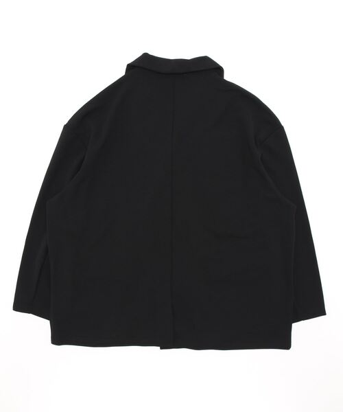 Bling Leads（ブリングリーズ）の「★ Bling Leads★梨地ルーズダブルテーラード（テーラードジャケット・レディース・ブラック/ブラウン/ベージュ/グレイッシュベージュ・FREE）」の5枚目の写真