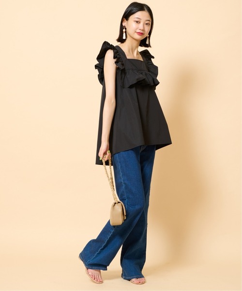 U by SPICK&SPAN(ユーバイスピックアンドスパン)の「フリルブラウス(シャツ/ブラウス・レディース・ホワイト/ブラック/アイボリー・FREE)」の17枚目の写真