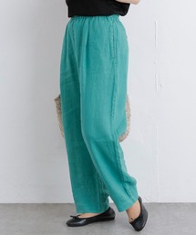 PUAL CE CIN | 麻キャンバスリラックスパンツ(その他パンツ)