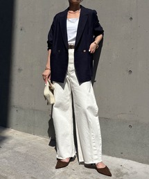 COLLAGE GALLARDAGALANTE（コラージュガリャルダガランテ）の「Q.anos/ブルージュデニム/WEB限定/新サイズ展開（デニムパンツ）」