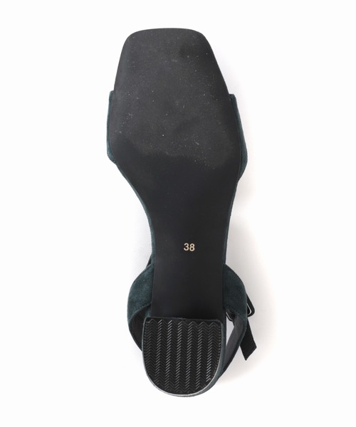 JOURNAL STANDARD SELECT（ジャーナルスタンダードセレクト）の「スウェードストラップシューズ（サンダル・レディース・ネイビー・36/37/38/35）」の7枚目の写真