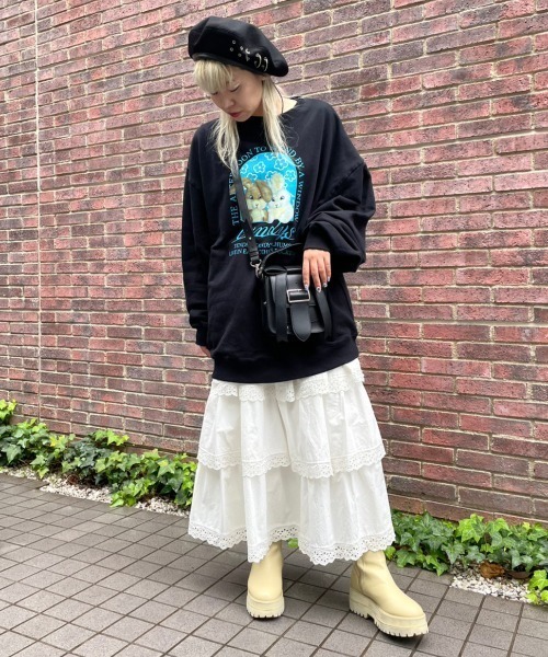 Candy Stripper（キャンディストリッパー）の「ADORABLE CANDY RIBBON SHOULDER バッグ（ショルダーバッグ・レディース・ライトブルー/ブラック/ピンク・FREE）」の4枚目の写真