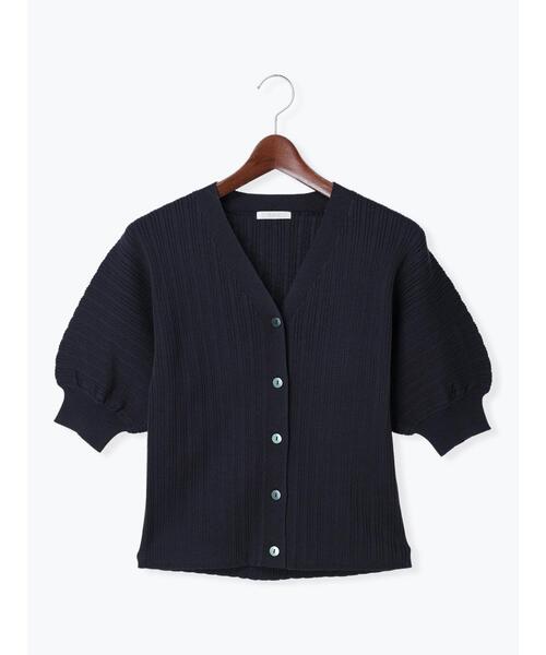 Te chichi（テチチ）の「ボリュームスリーブニットカーディガン（カーディガン/ボレロ・レディース・ベージュ/ネイビー/グリーン・ﾌﾘ-）」の20枚目の写真