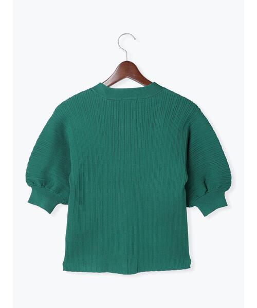 Te chichi（テチチ）の「ボリュームスリーブニットカーディガン（カーディガン/ボレロ・レディース・ベージュ/ネイビー/グリーン・ﾌﾘ-）」の22枚目の写真