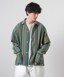メキシカン ストライプ CPOシャツ