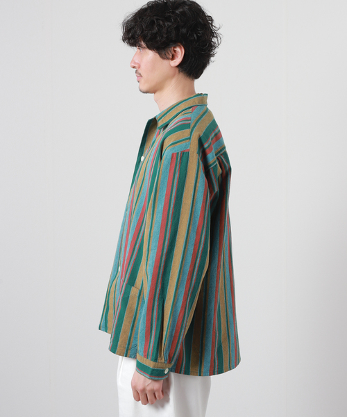 極美品 日本製　1.76万　ジャーナルスタンダード ストライプシャツ 近年 極美品 日本製 1.76万 ジャーナルスタンダード ストライプシャツ 近年