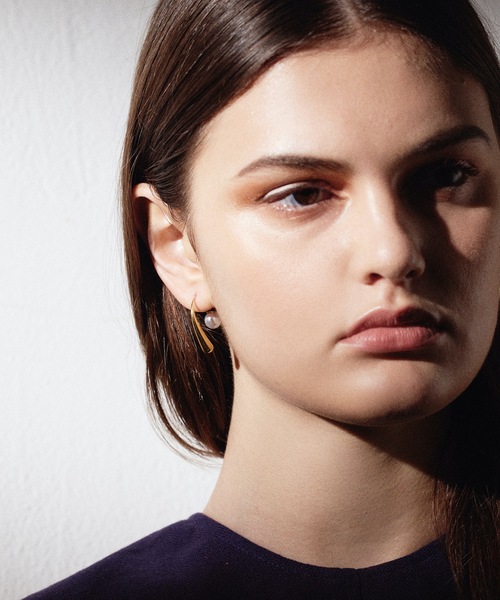 CENE（セネ）の「【CENE】セネ/ 2wayパールアイシクルピアス（ピアス（両耳用）・レディース・シルバー/ゴールド/ピンクゴールド・FREE）」の14枚目の写真