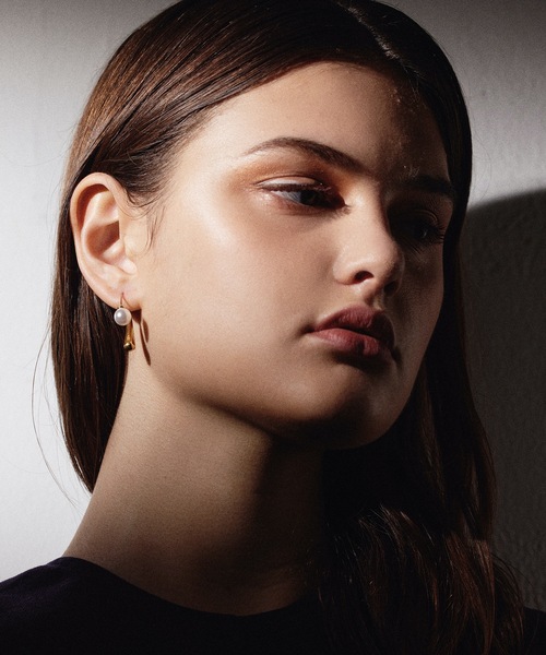 CENE（セネ）の「【CENE】セネ/ 2wayパールアイシクルピアス（ピアス（両耳用）・レディース・シルバー/ゴールド/ピンクゴールド・FREE）」の15枚目の写真