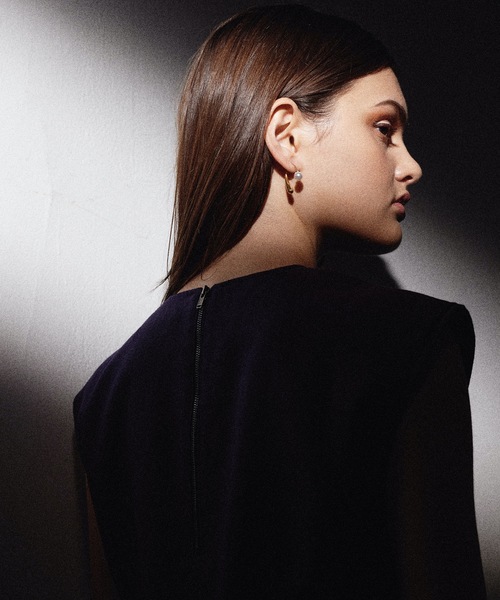 CENE（セネ）の「【CENE】セネ/ 2wayパールアイシクルピアス（ピアス（両耳用）・レディース・シルバー/ゴールド/ピンクゴールド・FREE）」の19枚目の写真