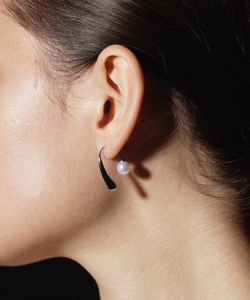 CENE（セネ）の「【CENE】セネ/ 2wayパールアイシクルピアス（ピアス（両耳用）・レディース・シルバー/ゴールド/ピンクゴールド・FREE）」の22枚目の写真