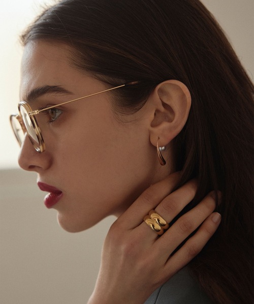 CENE（セネ）の「【CENE】セネ/ 2wayパールアイシクルピアス（ピアス（両耳用）・レディース・シルバー/ゴールド/ピンクゴールド・FREE）」の5枚目の写真